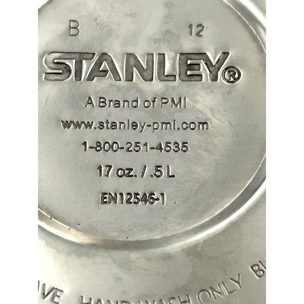 Stanley Classic 17 oz Vacuum Insulated Food Jar Hammertone Green Stainless Steel